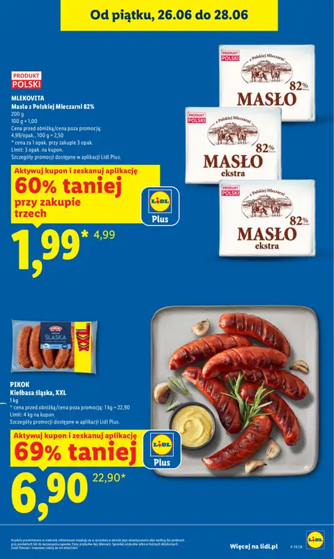 Lidl - gazetka promocyjna Oferta od czwartku od czwartku 25.06 do niedzieli 28.06 - strona 3