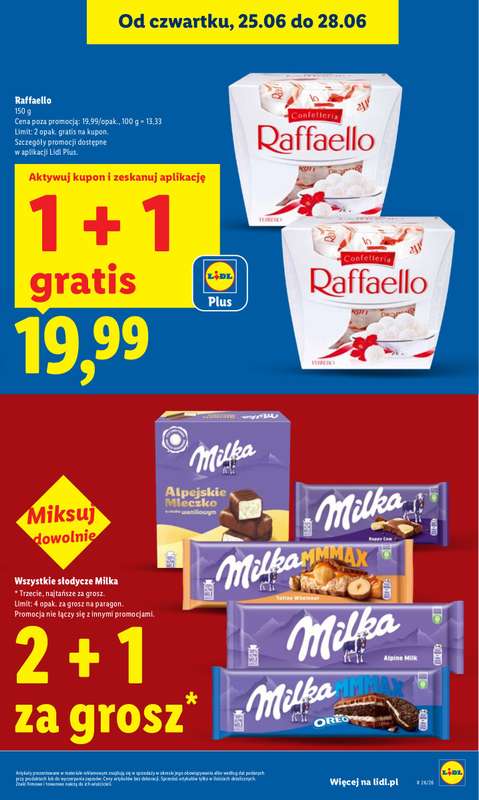 Lidl - gazetka promocyjna Oferta od czwartku od czwartku 25.06 do niedzieli 28.06 - strona 17