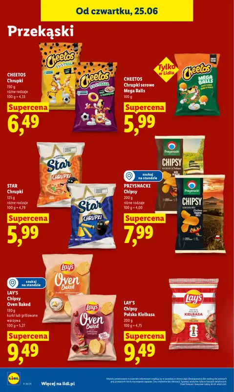 Lidl - gazetka promocyjna Oferta od czwartku od czwartku 25.06 do niedzieli 28.06 - strona 76