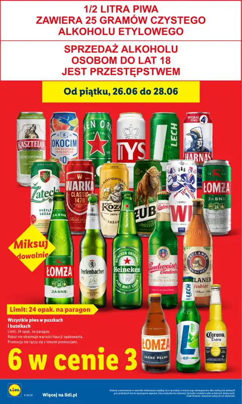 Lidl - gazetka promocyjna Oferta od czwartku od czwartku 25.06 do niedzieli 28.06 - strona 4