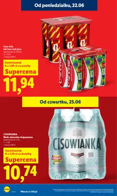 Lidl - gazetka promocyjna Oferta od czwartku od czwartku 25.06 do niedzieli 28.06 - strona 18
