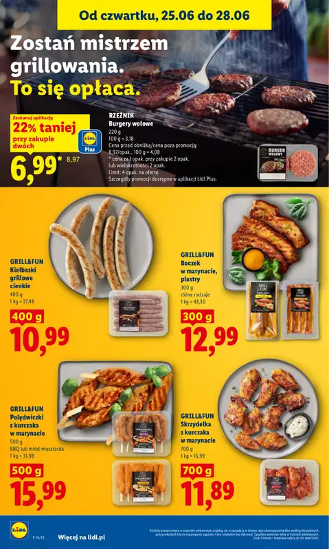 Lidl - gazetka promocyjna Oferta od czwartku od czwartku 25.06 do niedzieli 28.06 - strona 42
