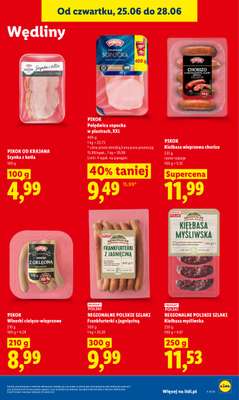 Lidl - gazetka promocyjna Oferta od czwartku od czwartku 25.06 do niedzieli 28.06 - strona 53