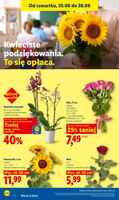 Lidl - gazetka promocyjna Oferta od czwartku od czwartku 25.06 do niedzieli 28.06 - strona 40