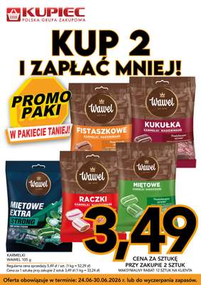 Kupiec - gazetka promocyjna Promopaki od środy 24.06 do wtorku 30.06 - strona 2