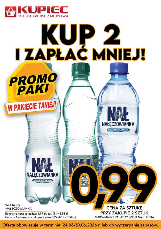 Kupiec - gazetka promocyjna Promopaki od środy 24.06 do wtorku 30.06 - strona 7