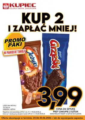 Kupiec - gazetka promocyjna Promopaki od środy 24.06 do wtorku 30.06 - strona 13