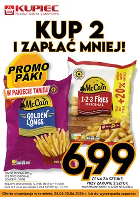 Kupiec - gazetka promocyjna Promopaki od środy 24.06 do wtorku 30.06 - strona 9