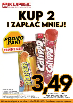 Kupiec - gazetka promocyjna Promopaki od środy 24.06 do wtorku 30.06 - strona 17