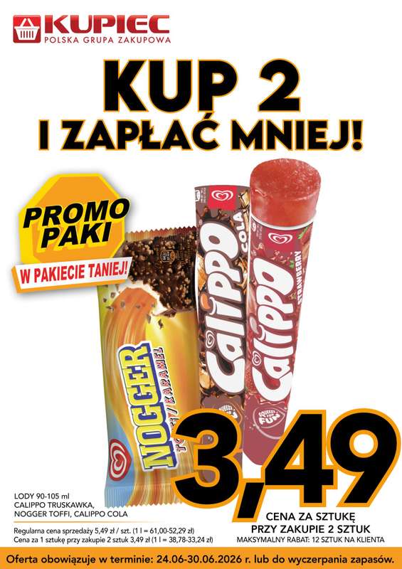 Kupiec - gazetka promocyjna Promopaki od środy 24.06 do wtorku 30.06 - strona 17