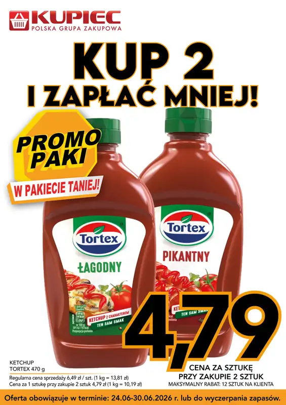 Kupiec - gazetka promocyjna Promopaki od środy 24.06 do wtorku 30.06 - strona 3