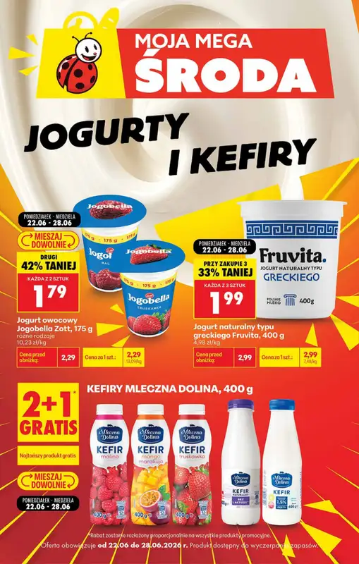 Biedronka - gazetka promocyjna Moja mega środa   - strona 2