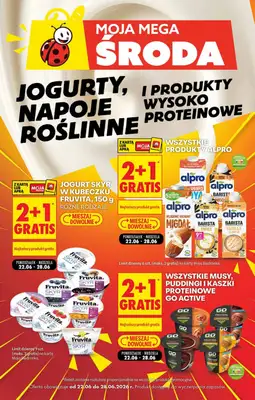 Biedronka - gazetka promocyjna Moja mega środa od środy 24.06 do niedzieli 28.06