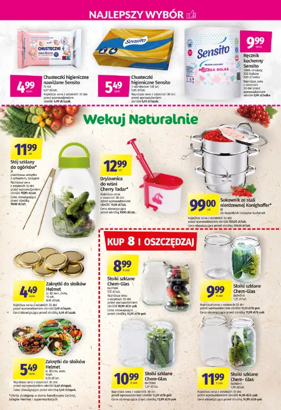 Społem - gazetka promocyjna Gazetka Społem Białystok od środy 24.06 do środy 15.07 - strona 15