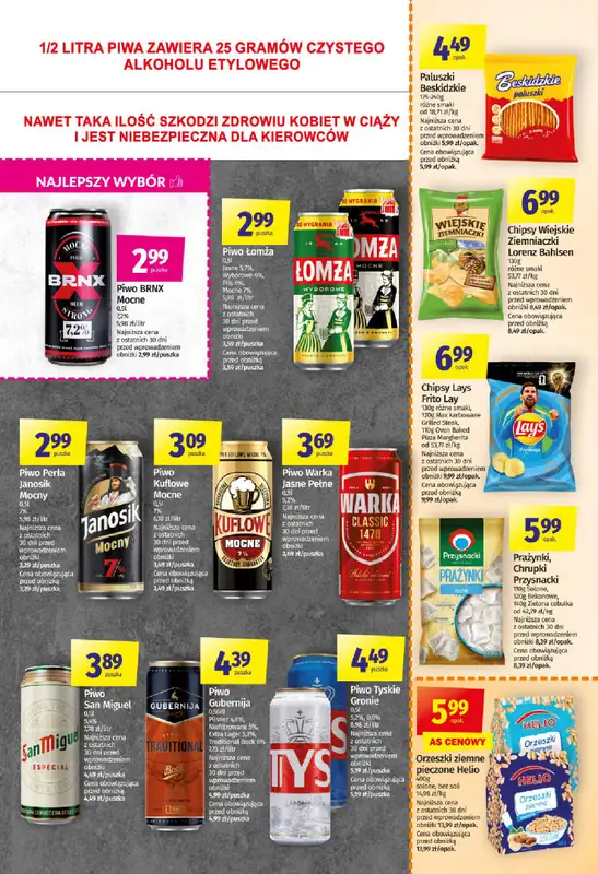 Społem - gazetka promocyjna Gazetka Społem Białystok od środy 24.06 do środy 15.07 - strona 13