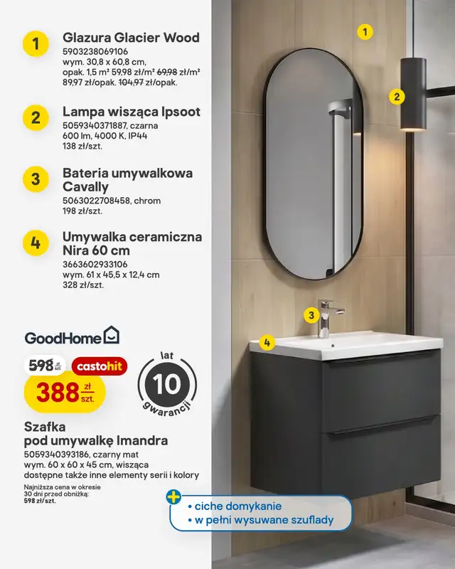 Castorama - gazetka promocyjna Łazienka i kuchnia od środy 24.06 do wtorku 07.07 - strona 11