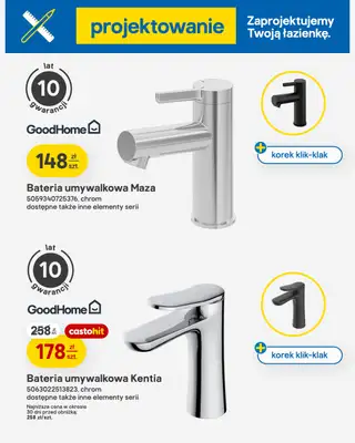 Castorama - gazetka promocyjna Łazienka i kuchnia od środy 24.06 do wtorku 07.07 - strona 9