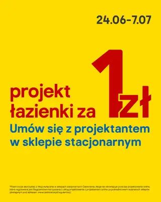 Castorama - gazetka promocyjna Łazienka i kuchnia od środy 24.06 do wtorku 07.07 - strona 7