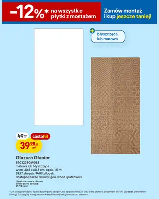 Castorama - gazetka promocyjna Podłogi i drzwi od środy 24.06 do wtorku 07.07 - strona 10