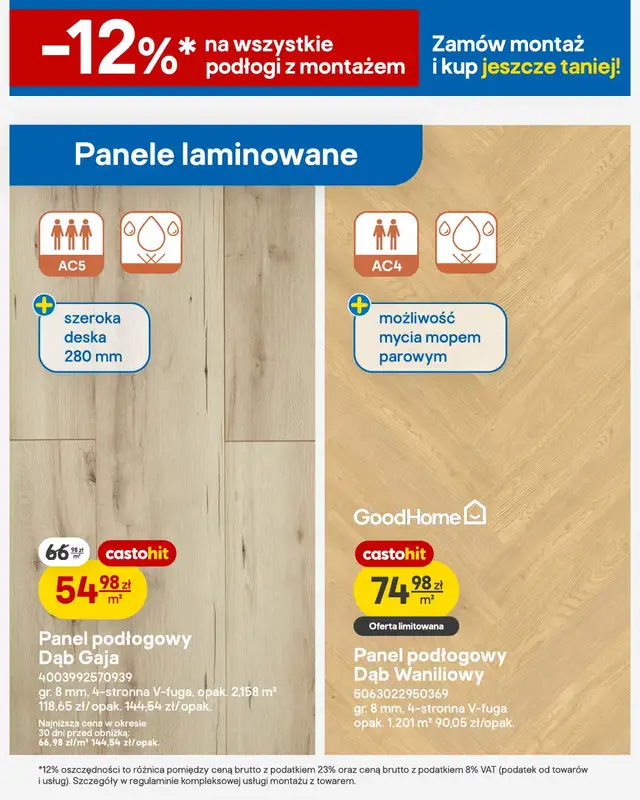 Castorama - gazetka promocyjna Podłogi i drzwi od środy 24.06 do wtorku 07.07 - strona 3
