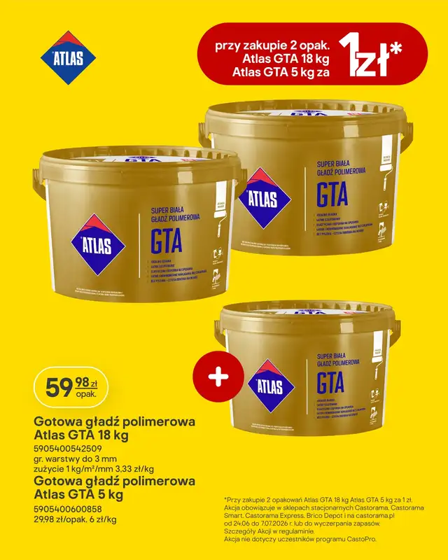Castorama - gazetka promocyjna Remont i budowa od środy 24.06 do wtorku 07.07 - strona 19