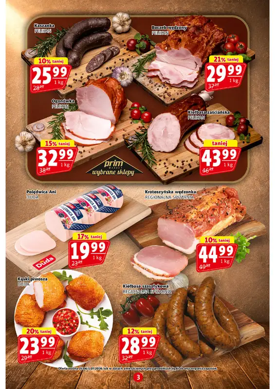 Prim Market - gazetka promocyjna Gazetka od czwartku 25.06 do środy 01.07 - strona 3