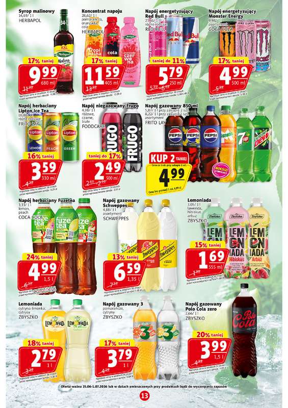 Prim Market - gazetka promocyjna Gazetka od czwartku 25.06 do środy 01.07 - strona 13