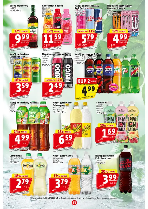 Prim Market - gazetka promocyjna Gazetka od czwartku 25.06 do środy 01.07 - strona 13
