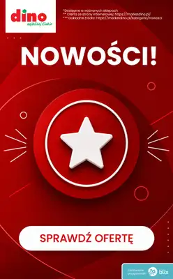 Dino - gazetka promocyjna Nowości w Dino! od środy 24.06 