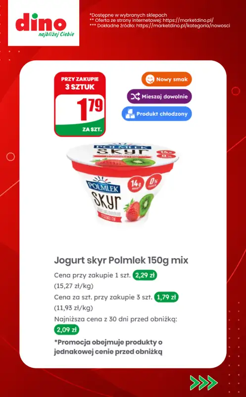 Dino - gazetka promocyjna Nowości w Dino! od środy 24.06  - strona 10