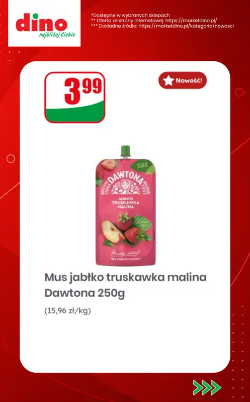 Dino - gazetka promocyjna Nowości w Dino! od środy 24.06  - strona 9