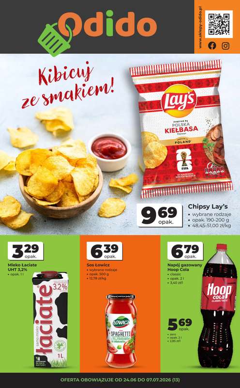 Odido - gazetka promocyjna Gazetka od środy 24.06 do wtorku 07.07