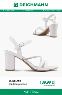 Deichmann - gazetka promocyjna Buty ślubne damskie od czwartku 25.06  - strona 12