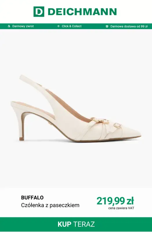 Deichmann - gazetka promocyjna Buty ślubne damskie od czwartku 25.06  - strona 6