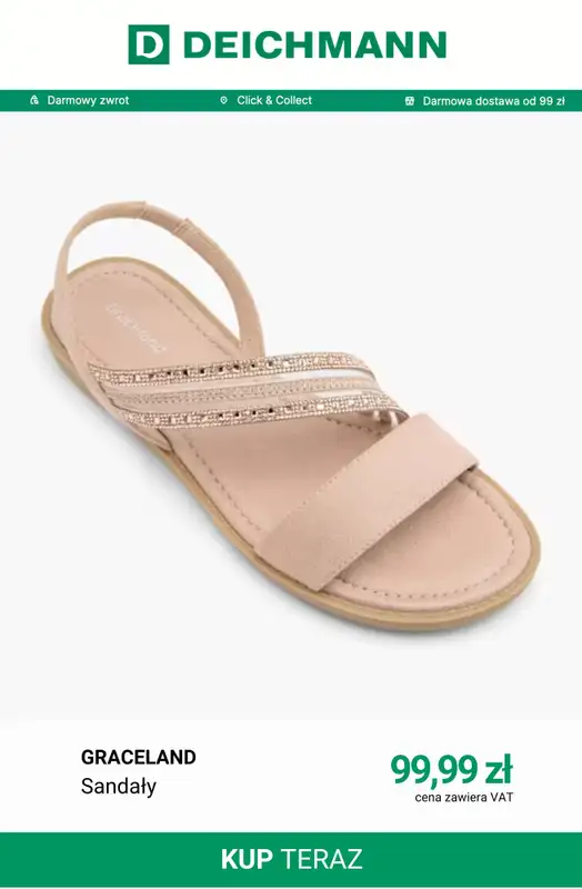 Deichmann - gazetka promocyjna Buty ślubne damskie od czwartku 25.06  - strona 9