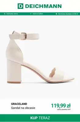Deichmann - gazetka promocyjna Buty ślubne damskie od czwartku 25.06  - strona 13
