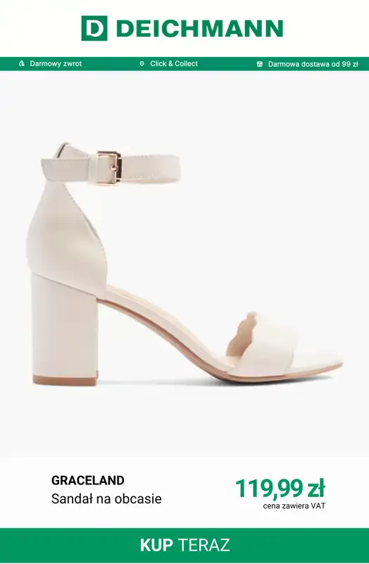 Deichmann - gazetka promocyjna Buty ślubne damskie od czwartku 25.06  - strona 13
