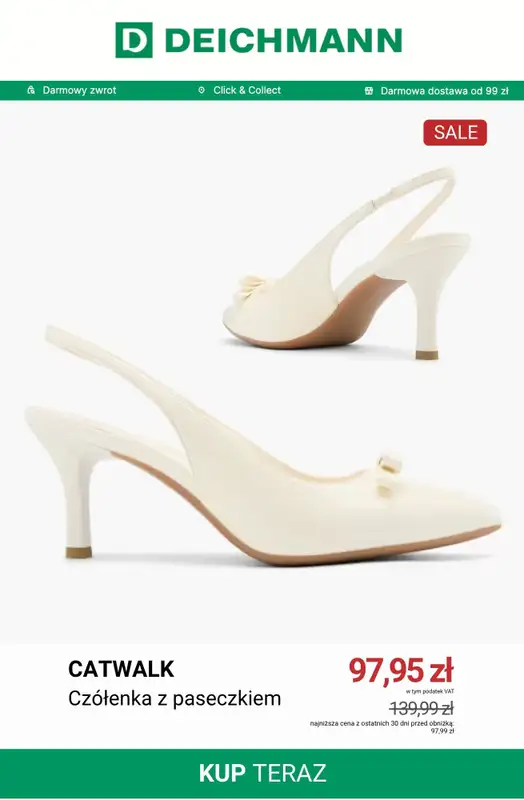 Deichmann - gazetka promocyjna Buty ślubne damskie od czwartku 25.06  - strona 3