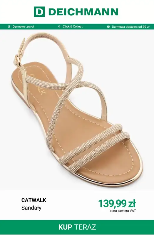 Deichmann - gazetka promocyjna Buty ślubne damskie od czwartku 25.06  - strona 14