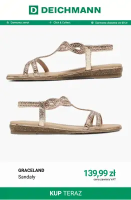 Deichmann - gazetka promocyjna Buty ślubne damskie od czwartku 25.06  - strona 7