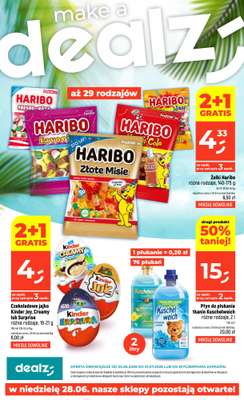 Dealz - gazetka promocyjna Make a Dealz! od czwartku 25.06 do środy 01.07