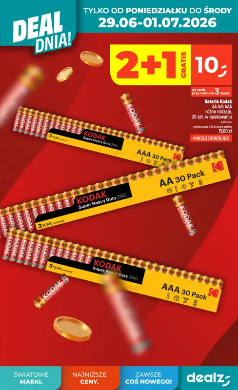 Dealz - gazetka promocyjna Make a Dealz! od czwartku 25.06 do środy 01.07 - strona 5