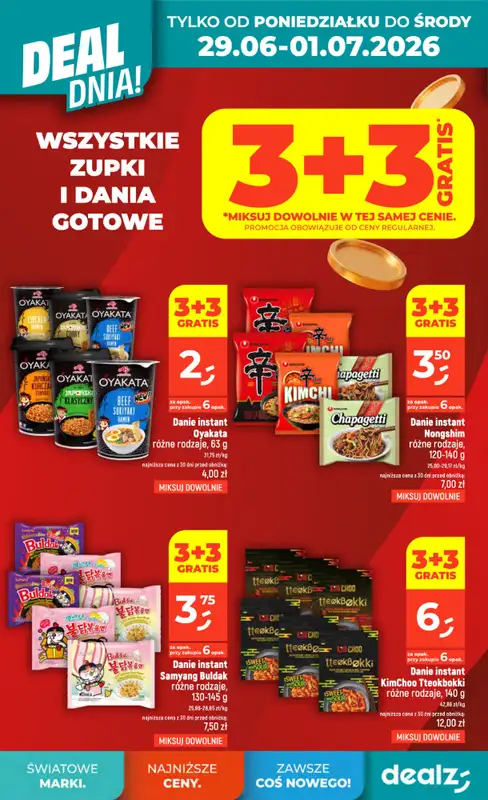 Dealz - gazetka promocyjna Make a Dealz! od czwartku 25.06 do środy 01.07 - strona 6