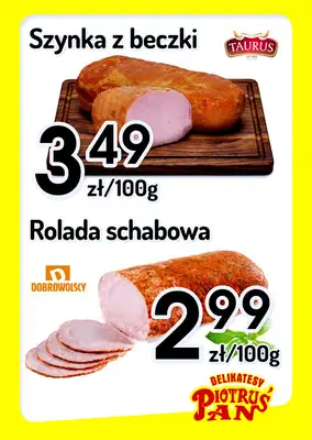 Delikatesy Piotruś Pan - gazetka promocyjna Plakaty promocyjne od środy 24.06 do środy 01.07