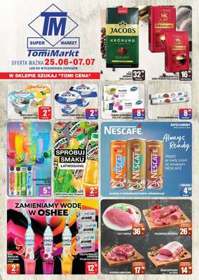 Tomi Markt - gazetka promocyjna Gazetka od czwartku 25.06 do wtorku 07.07