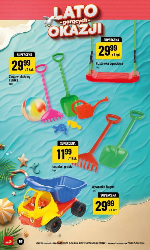 POLOmarket - gazetka promocyjna Katalog Lato od środy 24.06 do czwartku 27.08 - strona 18
