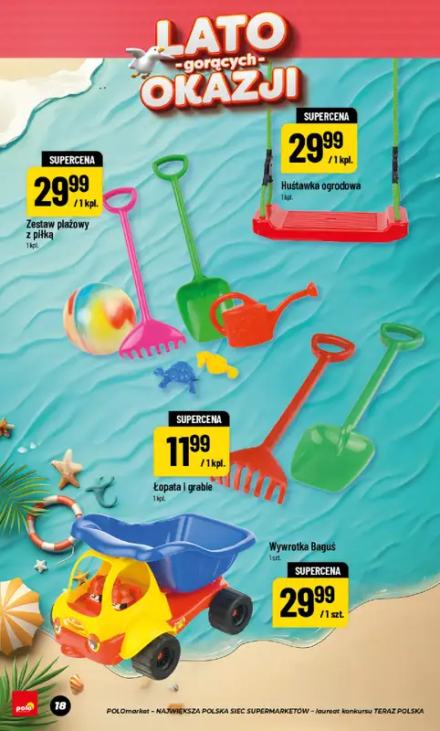 POLOmarket - gazetka promocyjna Katalog Lato od środy 24.06 do czwartku 27.08 - strona 18