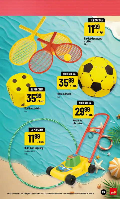 POLOmarket - gazetka promocyjna Katalog Lato od środy 24.06 do czwartku 27.08 - strona 19