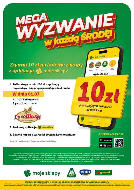 Groszek - gazetka promocyjna Gazetka Supermarket  do środy 01.07 - strona 38