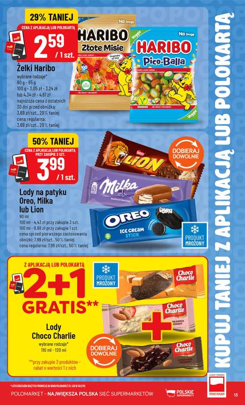 POLOmarket - gazetka promocyjna Kupuj taniej z POLOappką od środy 24.06 do wtorku 30.06 - strona 13